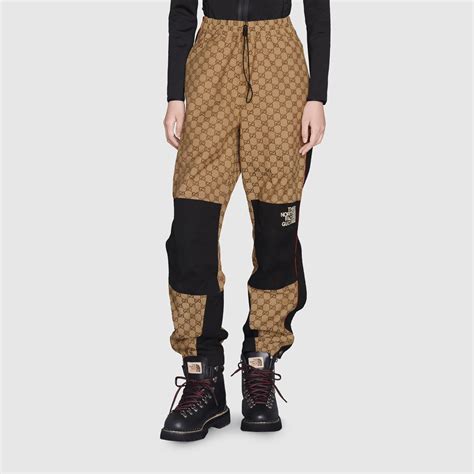 pantaloni gucci per north face|north face gucci jacket.